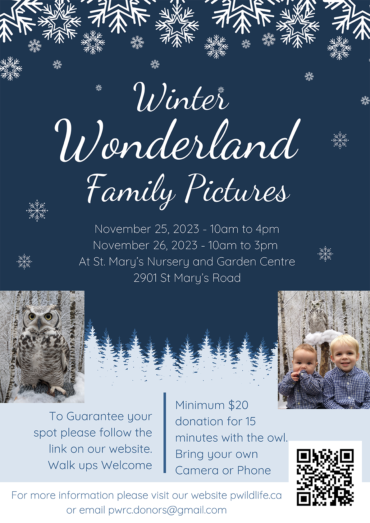 Winter Wonderland Family Pictures